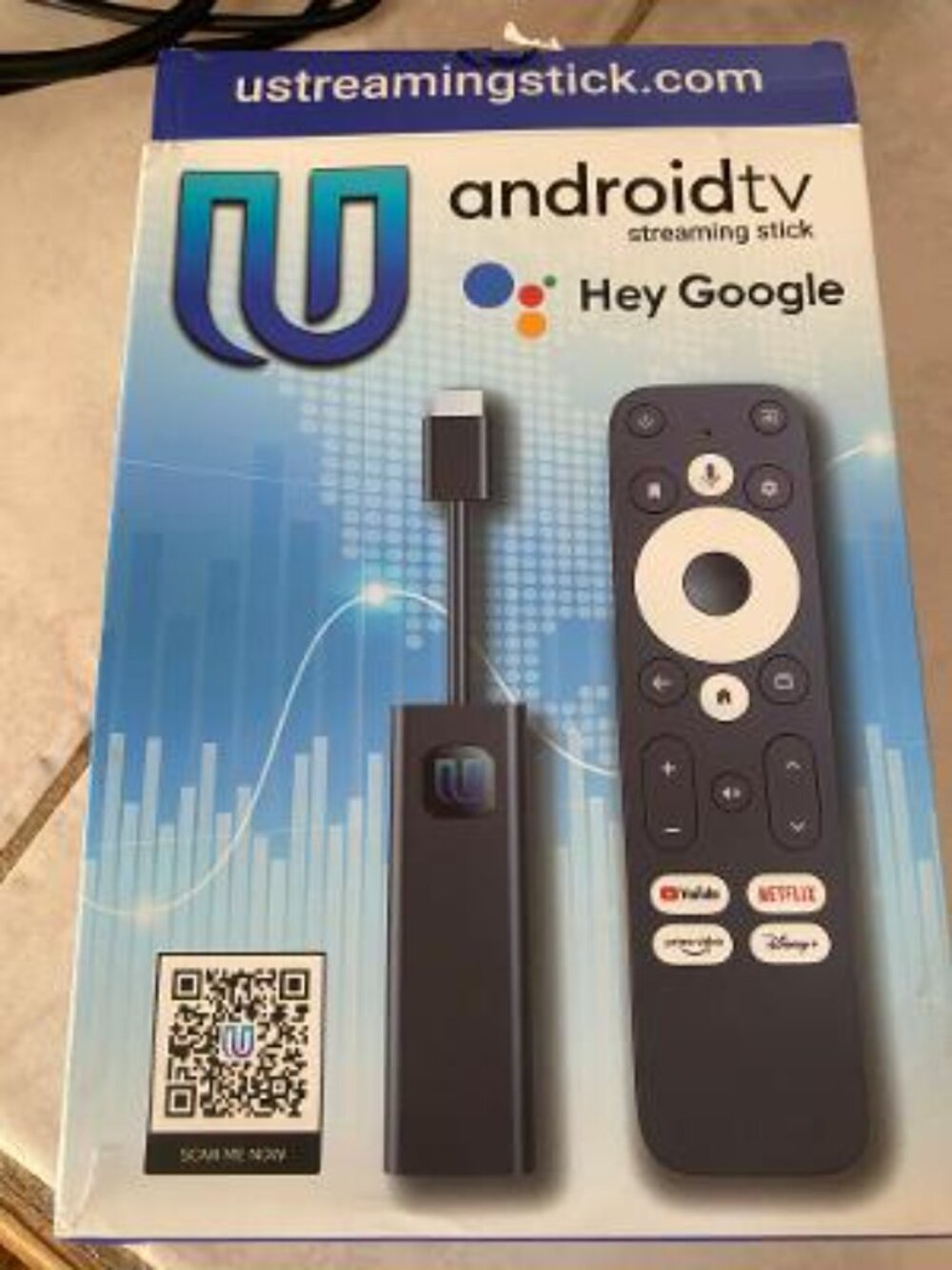 Two Android Streaming Devices with Remotes
